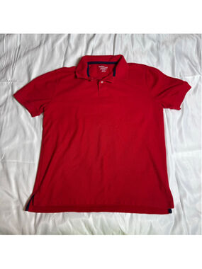 Men's Saddlebred Red Comfort Flex Polo Shirt M